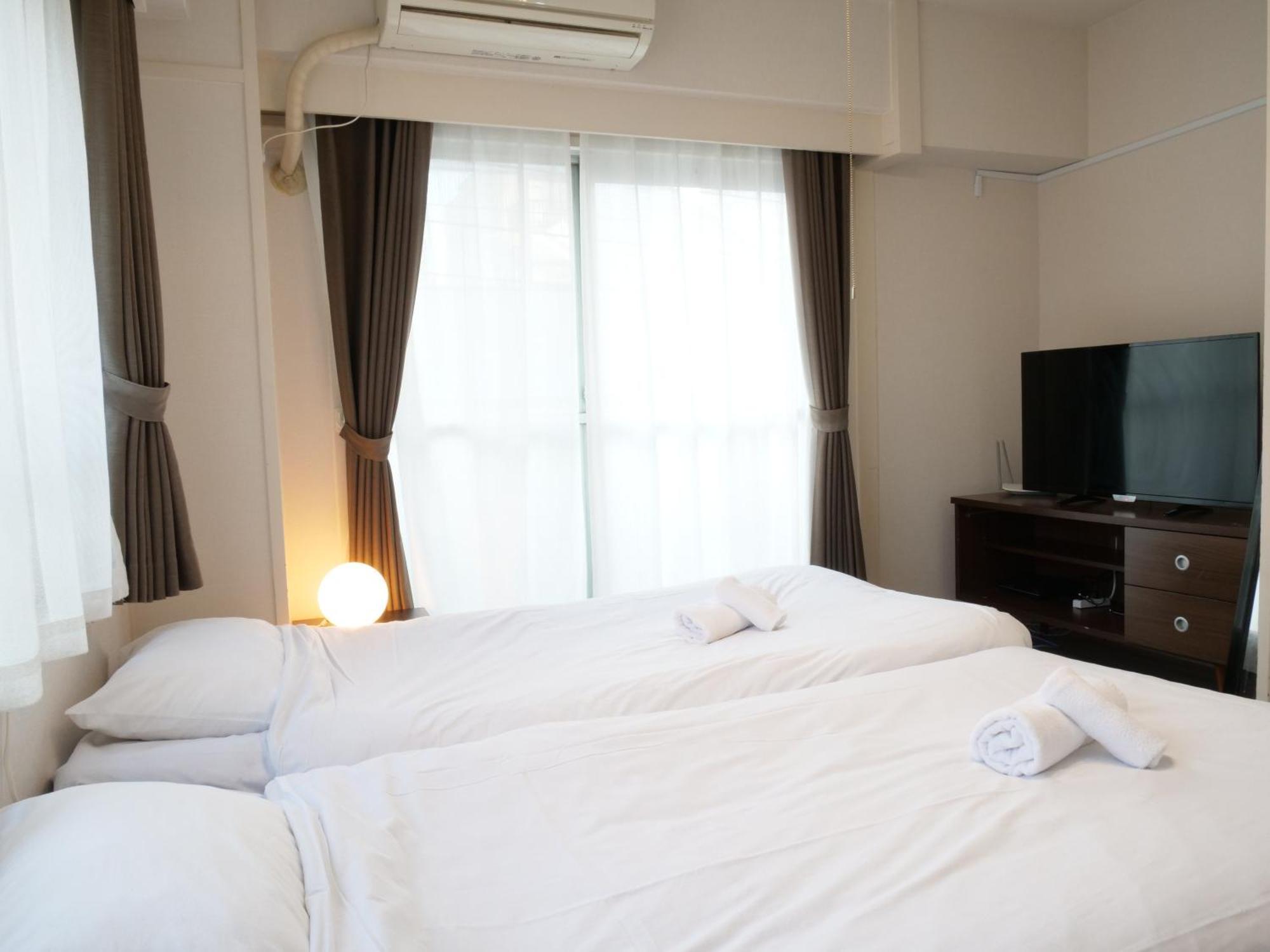 Ferienwohnung Amber Iidabashi Präfektur Tokio Zimmer foto