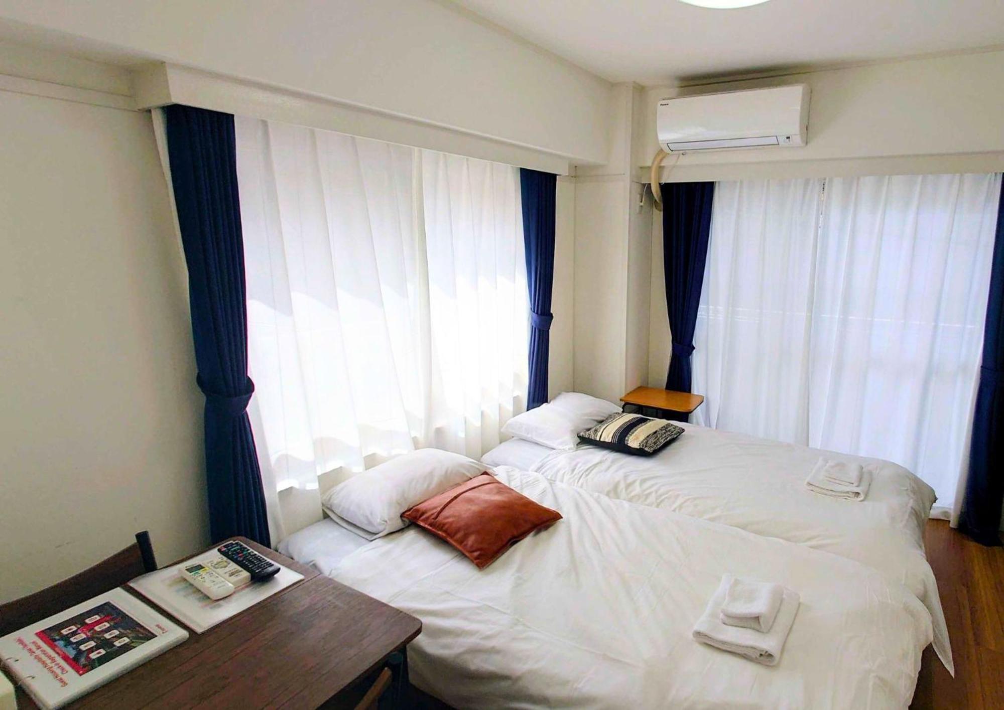Ferienwohnung Amber Iidabashi Präfektur Tokio Zimmer foto